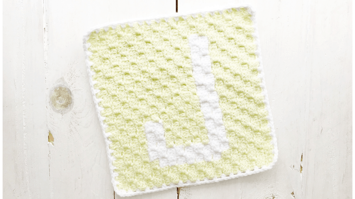 Letter J Crochet Pattern- Crochet Letter Patterns