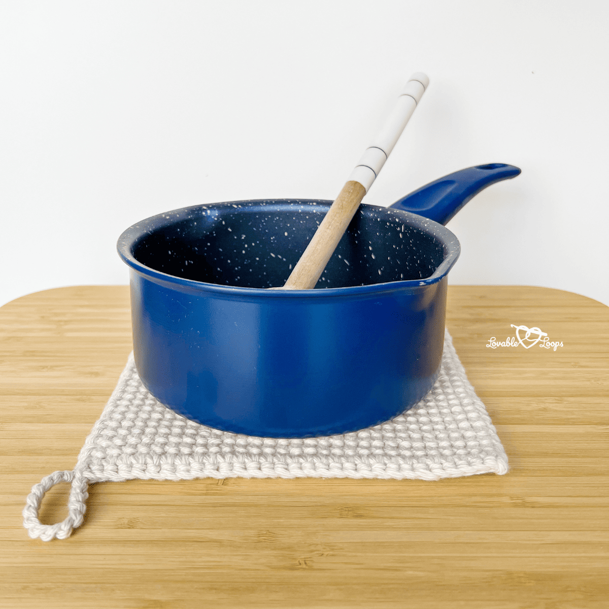 Easy Double Thick Crochet Potholder Pattern for Beginners