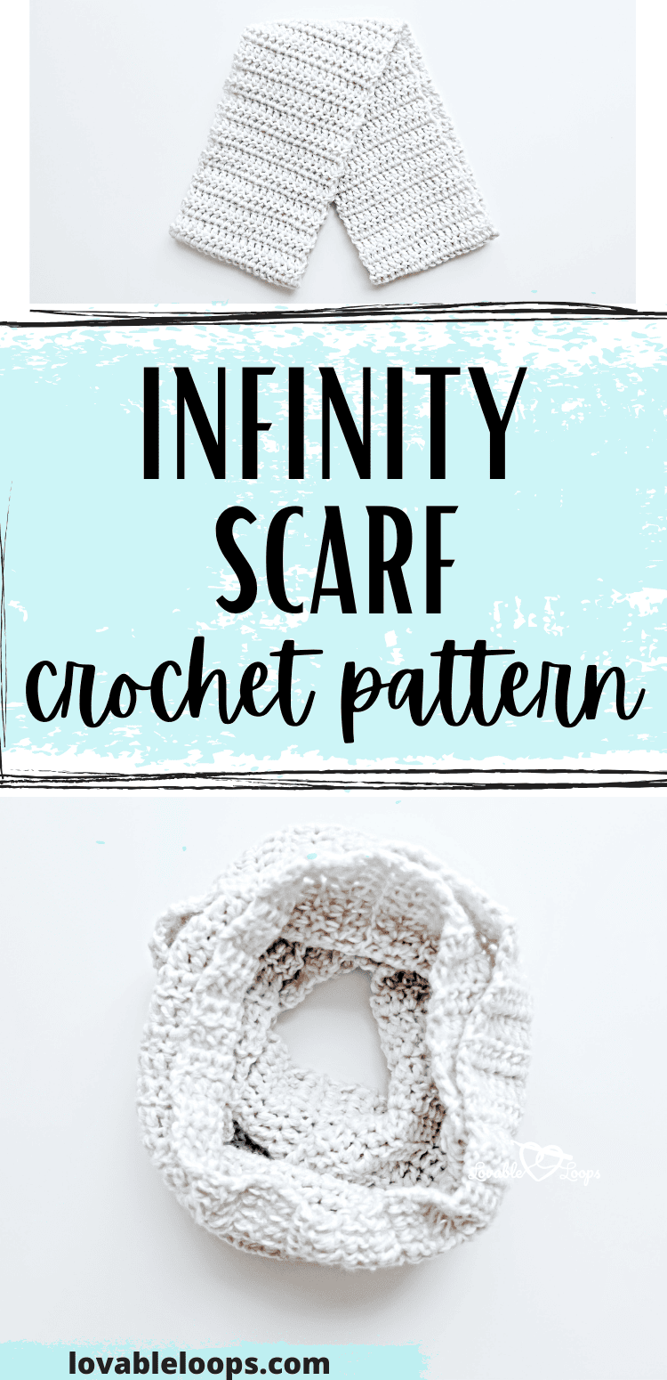 Easy Infinity Scarf Crochet Pattern (Free)