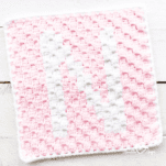 Letter N Crochet Pattern- Crochet Letter Patterns