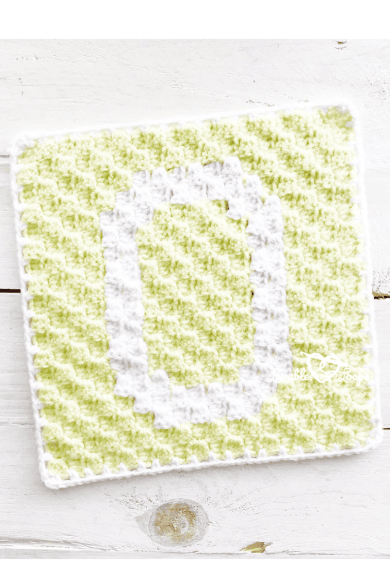 Letter O Crochet Pattern Crochet Letter Patterns