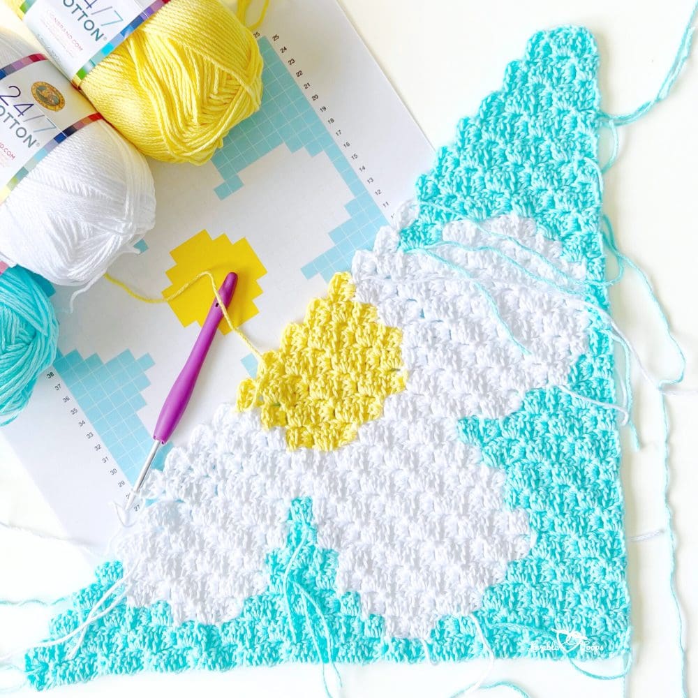 Free C2C Crochet Patterns for Beginners (easy & unique)