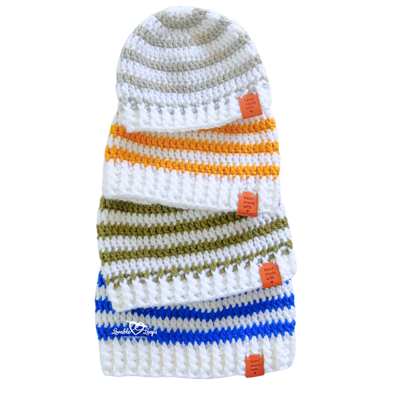 Crochet hat with ear flaps free easy pattern (all sizes)