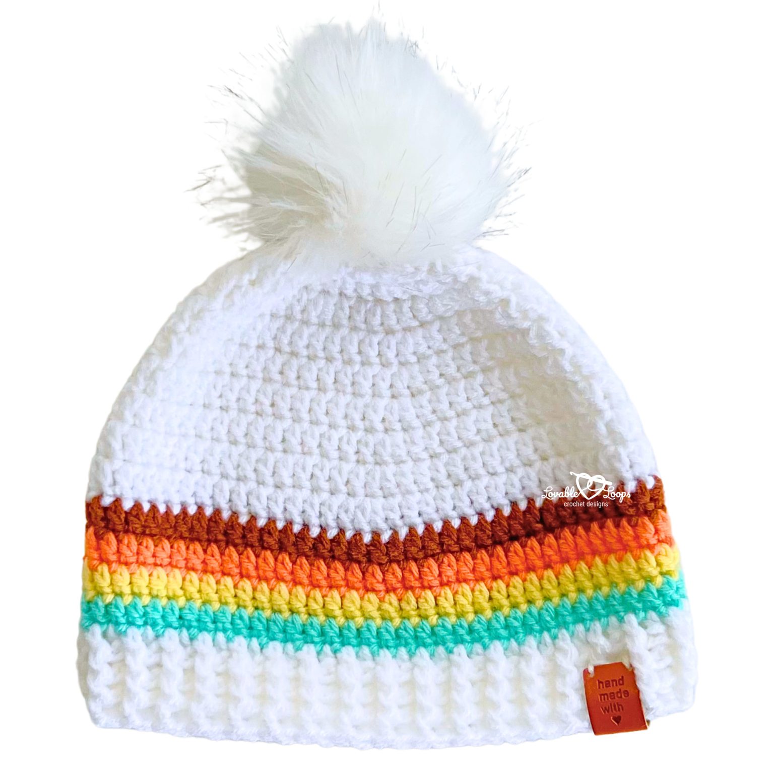 Easy crochet beanie pattern for beginners (baby to adult)