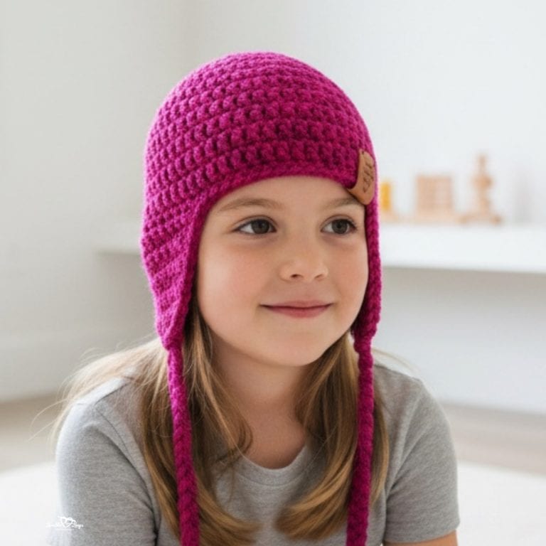 How to crochet a beanie for beginners (easy top-down beanie)