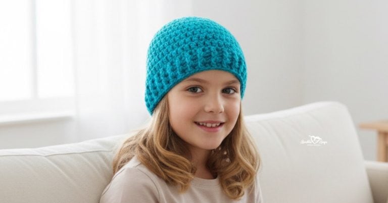 Easy crochet hat pattern (baby – adult)