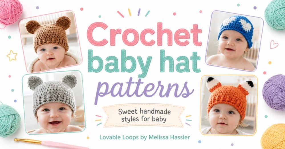 Crochet baby hat patterns – Easy newborn hats