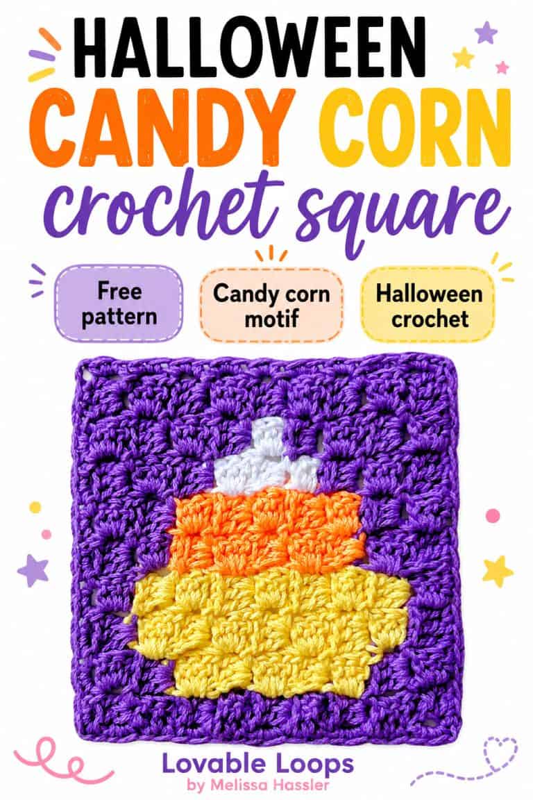 C2C crochet candy corn pattern free